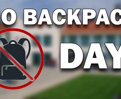 No BackPack Day je den, kdy děti chodí do školy bez batohů…